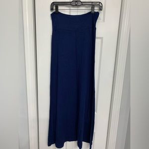charlotte russe Blue maxi skirt size m